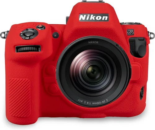 Miniatura 11 de Nikon Z8 - Funda protectora de goma de silicona para cámara, compatible con Nikon Z8 (verde militar)