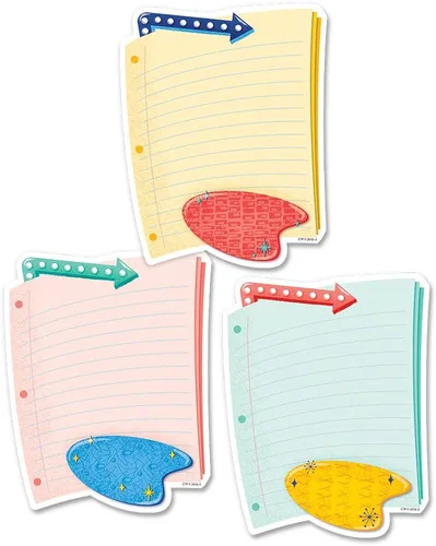 Miniatura 24 de Creative Teaching Press Banderines 6" Designer Cut-Outs (0857)