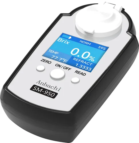 Miniatura 2 de Refractómetro digital Probador digital BRIX Medidor de azúcar Ideal para agua potable Bebidas Kombucha Huerto Jugo de frutas Contenido