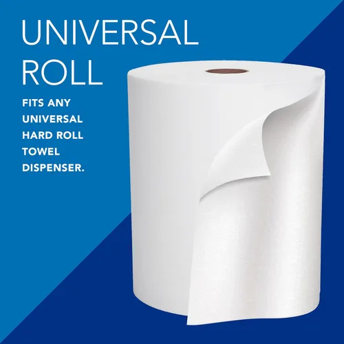 Miniatura 4 de Scott Professional Essential - Toallas de papel de rollo duro universales de alta capacidad, a granel (02000), enrollado duro núcleo de 1.75