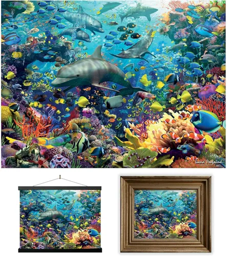 Miniatura 42 de Impresiones de arte de pared lenticular 3D LiveLife - El amor de un padre de Deluxebase. Póster 3D de león sin marco. Decoración de pared perfecta.