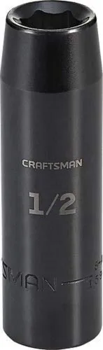 Miniatura 16 de CRAFTSMAN - Llave de impacto profundo, SAE, accionamiento de 1/2 pulgada, 7/8 de pulgada (CMMT16063)