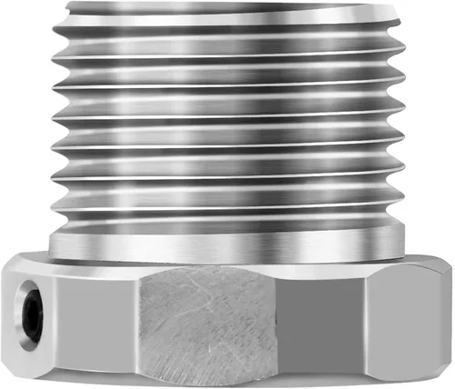 Miniatura 13 de Adaptador de Eje de Cabeza de Torno, Convierte de 1-1/4" x 8TPI a 1-1/2" x 8TPI para Torno de Carpintería