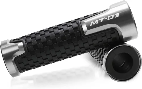 Miniatura 8 de Empuñadura de motocicleta de 7/8 pulgadas, 0.866 in, agarre de manillar de carreras para Y&AMAHA MT01 MT09 FJ09 MT03 MT25 MT10 FZ10 MT-01 2018 2019