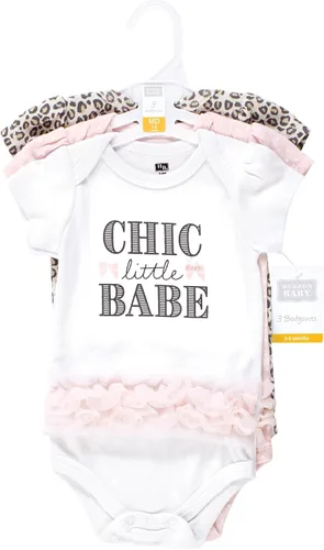 Miniatura 317 de Hudson Baby baby-girls Cotton Bodysuits 3-pack