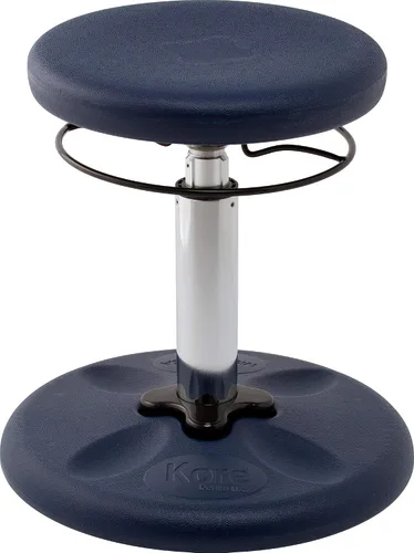 Miniatura 10 de Kore - Silla de altura ajustable, asiento activo para niños, adolescentes: Mejor que una pelota de equilibrio, asientos flexibles para aula. Verde