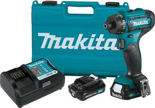 Miniatura 2 de Makita FD10R1 12V max CXT - Kit de destornillador hexagonal inalámbrico de iones de litio de 1/4 pulgadas (2.0Ah) con fuente de alimentación