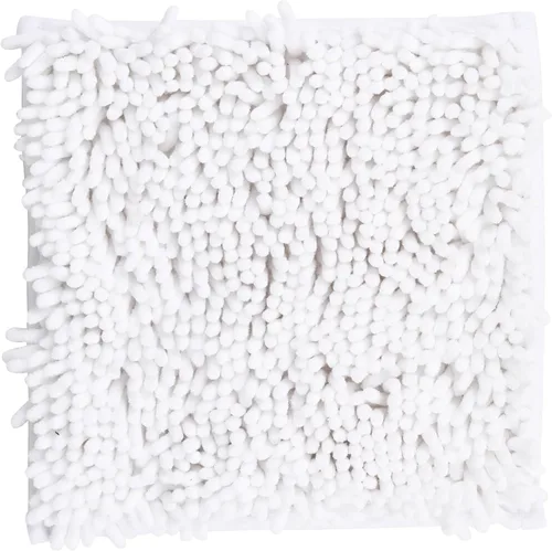 Miniatura 12 de Alfombra escolar de chenilla, 100% microfibra, con parte trasera antideslizante para decoración de casillero (azul, 10 x 10 pulgadas)
