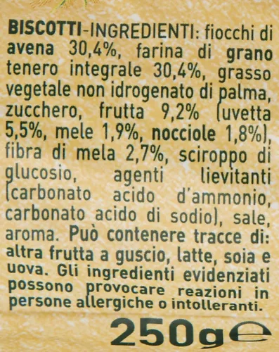 Miniatura 5 de Mulino Bianco: "Gran Cereale Frutta" ("Galletas de cereales de frutas"), galletas altas en fibras, paquetes de 17.63 onzas (17.64 oz) (paquete de 2)