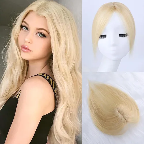 Miniatura 8 de Flequillo de cabello humano con clip, flequillo delgado con correa de diamantes de imitación, extensiones de cabello para mujer, flequillo plano