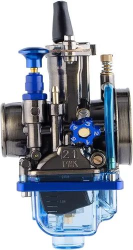 Miniatura 5 de Carburador PWK de 21 mm para Carreras para Motor de 50 cc a 100 cc 2T 4T Moto Dirt Bike, Motocicleta, ATV, Scooter con Colector de Admisión, Chorros