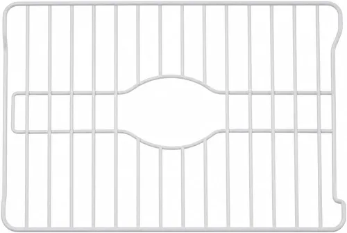 Miniatura 14 de Better Houseware Protectores de fregadero para fregadero de cocina, rejilla protectora de metal, 12 x 10.25 x 1 pulgadas, tapete negro