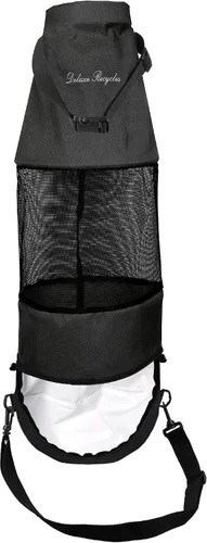 Miniatura 8 de Bolsa de basura para barco, tela Oxford de malla 600D resistente con cremallera inferior y cierre de goma superior, a prueba de fugas y lavable