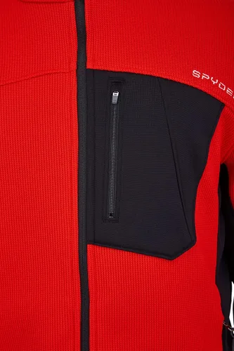 Miniatura 6 de Spyder Chaqueta Bandit de media capa con cremallera completa para hombre