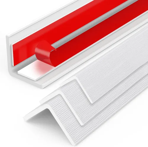 Miniatura 9 de Protector de esquina de pared, protectores de esquina autoadhesivos para paredes, protector de borde para paredes. 1-5/8 pulgadas de ancho x 36