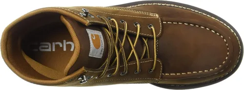 Miniatura 5 de Carhartt Botas de trabajo de 6 pulgadas impermeables de cuña suave con casquillo de acero, para hombre