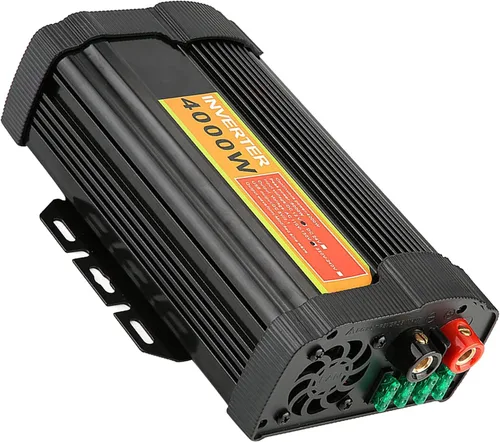 Miniatura 3 de Inversor de corriente para coche, 12 V CC a 110 V CA 4000 W Auto Voltaje Transformador Inversor Convertidor Coche