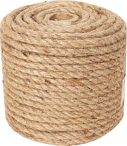 Miniatura 7 de Cordel de yute de 984 pies (0.039 in), cuerda fina natural para manualidades, jardinería, jardín, plantas, envoltura de regalos, decoración