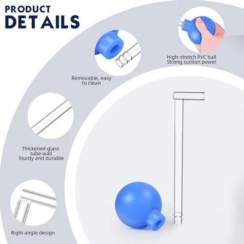 Miniatura 5 de Kit de aspiradora para eliminar piedras amígdalas, limpiador de estilo manual, removedor de piedras amígdalas, apto para limpieza oral y cuidado