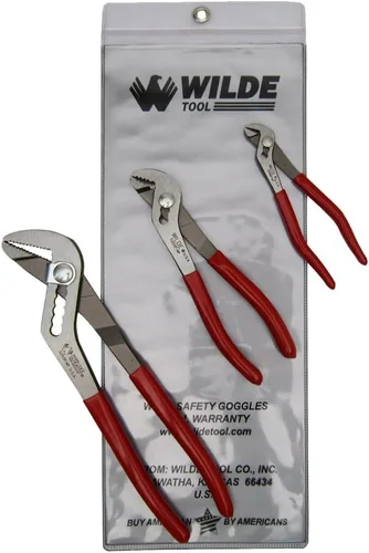 Miniatura 4 de Wilde Tool G251FP Alicates de junta deslizante de nariz angular con sistema de tuercas y pernos de fijación empotrada, 6-3/4 pulgadas Pulido