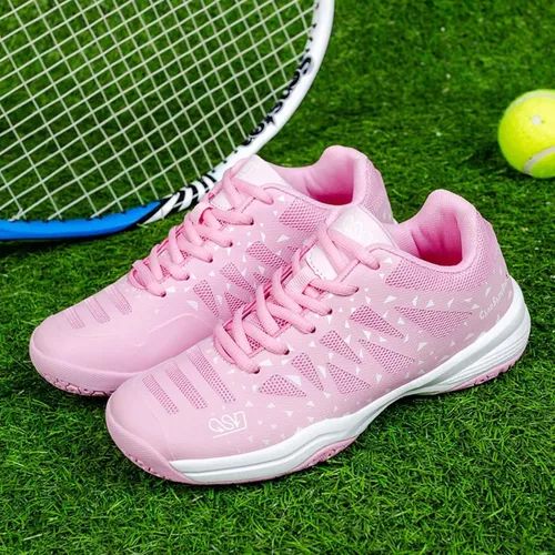 Miniatura 3 de Jakcuz Zapatos de tenis de bádminton para hombres y mujeres zapatos de raqueta tenis de voleibol para entrenamiento de cancha en interiores