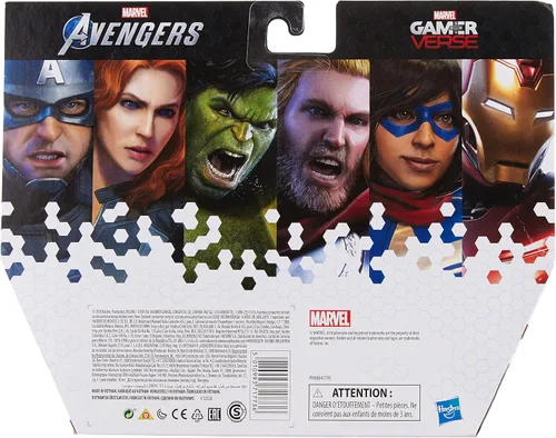 Miniatura 2 de Hasbro Marvel Gamerverse Figura de acción coleccionable de 6 pulgadas de Iron Man vs. Taskmaster, a partir de 4 años