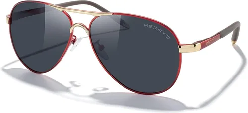 Miniatura 2 de MERRYS UV400 S8513 gafas de sol polarizadas para conducir marco irrompible para hombre