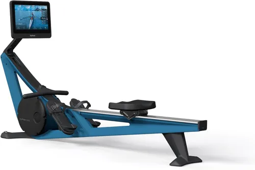 Miniatura 15 de Máquina de remo Hydrow Wave con pantalla táctil HD de 16" y altavoces - Plegable Entrenamientos en vivo desde casa, se requiere suscripción Negro