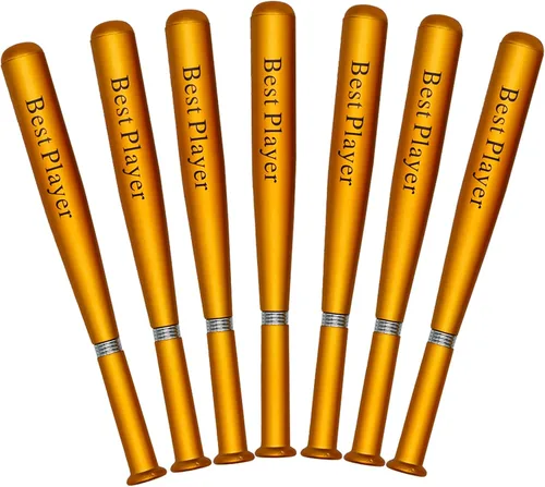 Maydahui 30 bolígrafos de béisbol de béisbol con diseño de bate y deportes geniales para el mejor jugador, tinta azul para asociaciones de equipos,