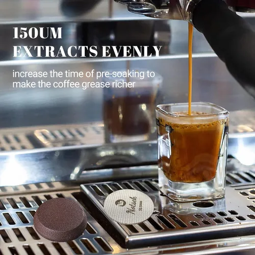 Miniatura 4 de NOTSEK Pantalla de disco de 2.126 in para Breville, pantalla de disco espresso para portafiltro con caja de almacenamiento de acrílico, reutilizable