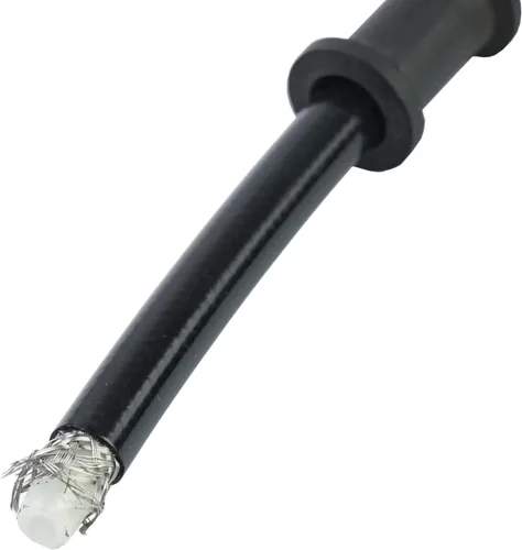 Miniatura 5 de 270-2400 AN3 1/8 pulgadas 28 grados M10 línea de freno hidráulico para motocicleta manguera de aceite de acero inoxidable trenzado para ATV
