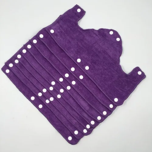 Miniatura 42 de Banda para el sudor para sombrero duro grande de color gris oscuro, forro de sombrero duro reutilizable y lavable de terry de algodón, se ajusta