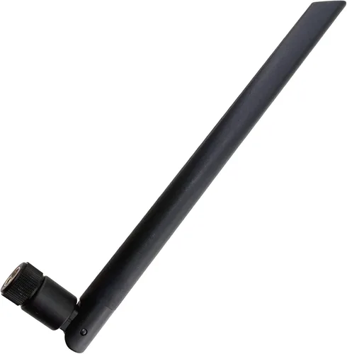 Miniatura 3 de Antena WiFi (paquete de 2) de doble banda 2.4GHz 5GHz 5.8GHz RP-SMA macho (agujero) 6dBi para adaptador de red inalámbrica Router