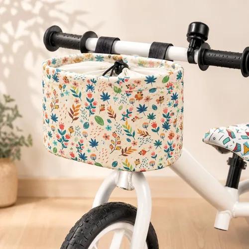 ANZOME Cesta de bicicleta para niñas, accesorio de decoración de bicicleta delantera para niñas y niños, regalo para la mayoría de bicicletas