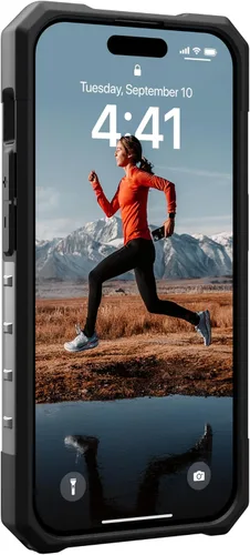 Miniatura 8 de URBAN ARMOR GEAR UAG - Funda compatible con iPhone 15 Pro de 6.1 pulgadas, color ceniza de plasma, resistente, transparente, transparente, de grado