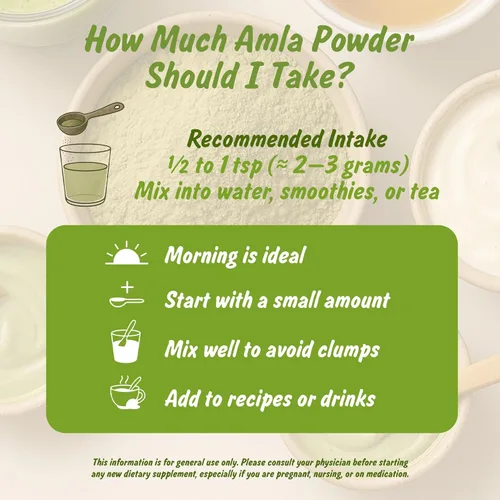 Miniatura 9 de Spice Profile Polvo Amla orgánico USDA, probado en laboratorio para metales pesados, bolsa resellable de 4 onzas, Amalaki, Grosella Espinosa India