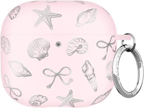 Miniatura 28 de VELVET CAVIAR Compatible with AirPods 4 Case with Keychain - Cute Protective Hard 4th Generation Cases for Women - Blue Aquamarine Polka Dot