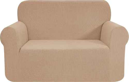 Miniatura 47 de CHUN YI - Funda elástica de 1 pieza para sillón grande, funda protectora suave de Jacquard con elastano, detalle de cuadros y parte inferior