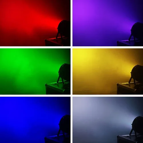 Miniatura 8 de Big Dipper Luces LED de escenario Par de luces 54X3W RGB multicolor brillante iluminación con sonido DMX activado maestro-esclavo luces elevadas