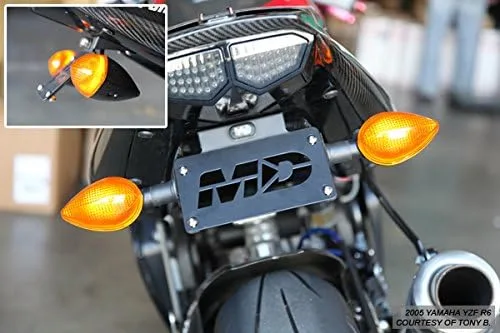 Miniatura 4 de Kit eliminador de guardabarros para Yamaha YZF R6 2003-2005, R6S 2006-2009, R1 2002-2003