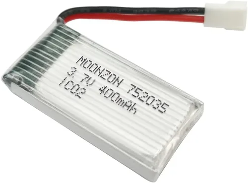 Miniatura 5 de Batería de litio de 5 piezas 3.7 V 400 mAh con cargador 5 en 1 para Syma Q11 H99W JJRC H31 H6C H98 TR-C385 TR-F22 TR-P51 Quadcopter Piezas
