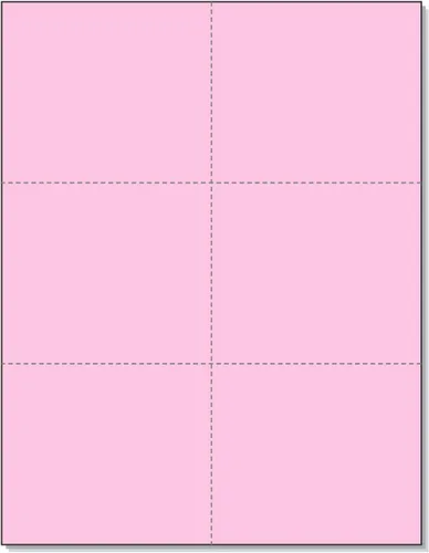 Miniatura 12 de NextDayLabels - Tarjetas perforadas en blanco para impresora láser 6 por página, para registro escolar, entrega de flores, RSVP de respuesta