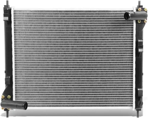 DNA Motoring OEM-RA-13264 Reemplazo de radiador de enfriamiento de aluminio de ajuste directo de estilo de fábrica compatible con Juke 2011-2017 /