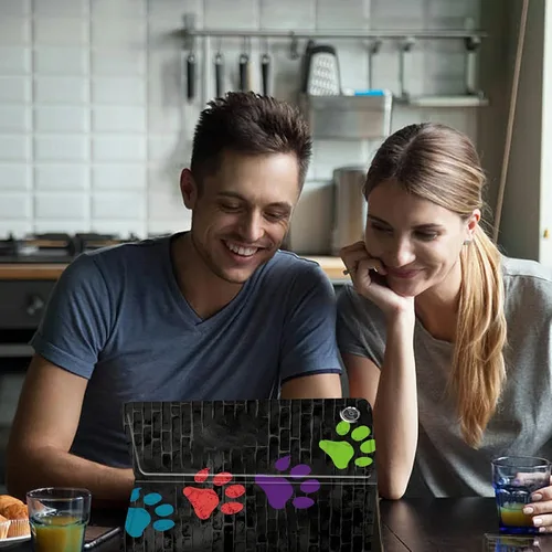 Miniatura 184 de Funda para tablet Fire 7 (12ª generación, versión 2022), delgada, a prueba de golpes, delgada, de piel sintética, con función de apagado/encendido
