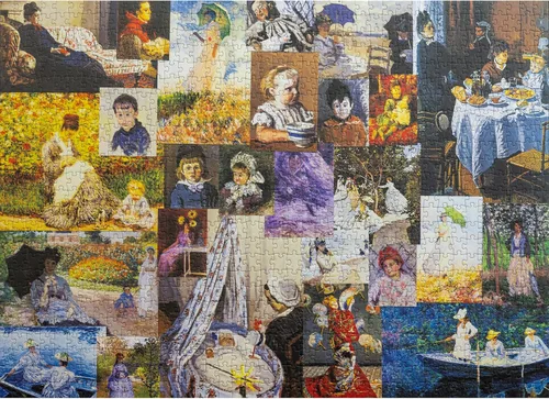 Miniatura 27 de Rompecabezas prémium de 1000 piezas de Paul Cezanne para adultos, sin reflejos, suave al tacto, fabricado en Estados Unidos, ideas de regalo