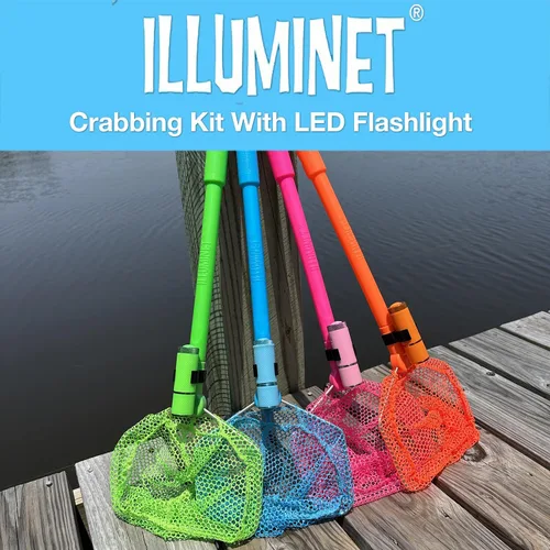 Miniatura 7 de Beach Toys for Kids - Ghost Crabbing Kit - Crab Net - Beach Toy Nets - Bug Catcher Kits - Critters - Youngster Fishing Fishnet - Butterfly Catching