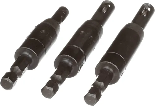 Miniatura 5 de Bosch CC2430 Clic-Change 1/4 in. Self-Centering Drill Bit Assortment (3-Piece)