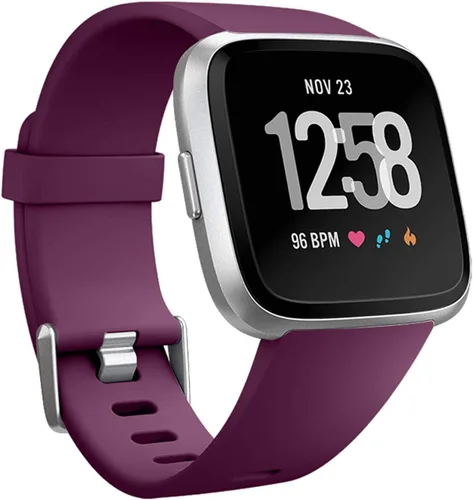 Miniatura 20 de Wepro Correa compatible con correas Fitbit Versa 2 para mujeres y hombres, correa suave compatible con bandas Fitbit Versa, correa deportiva Beige