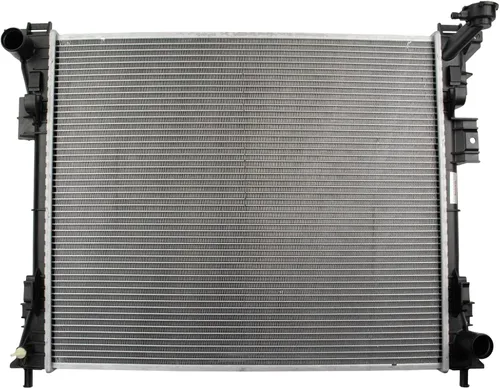 Miniatura 162 de TRQ Radiador de 1 fila de núcleo de aluminio de 26.5 pulgadas de ancho de núcleo compatible con Chevrolet Captiva Sport 2012-2015 Saturn Vue