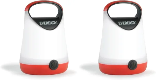 Miniatura 8 de Eveready - Linterna LED para Camping X-250, Luces de Tienda Brillantes, Linternas LED Resistente al Agua, 100 Horas de Duración, Rojo y Negro